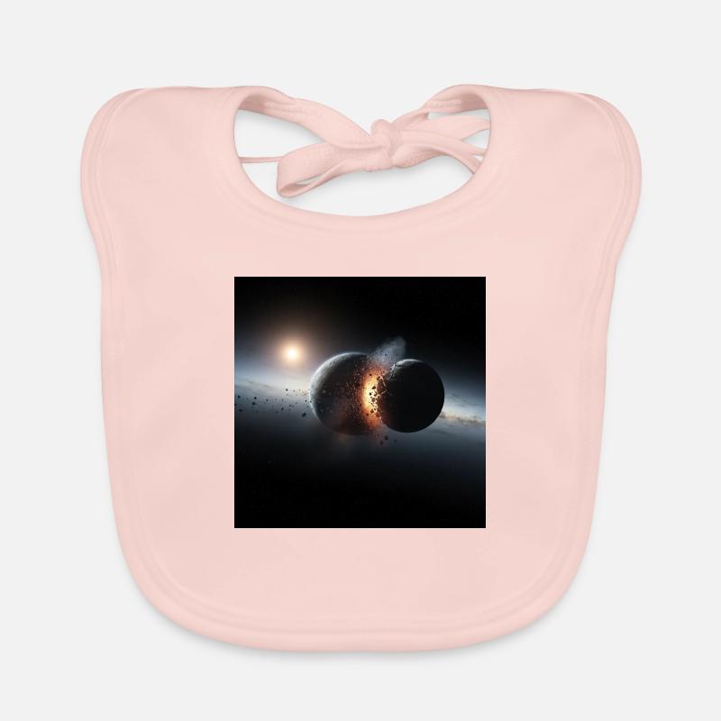 Conception de l’éclipse cosmique Bavoir bio Bébé