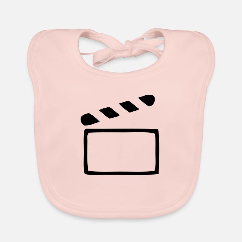 Clap - Cinéma Bavoir bio Bébé