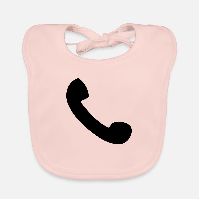 Phone Organic Baby Bibs