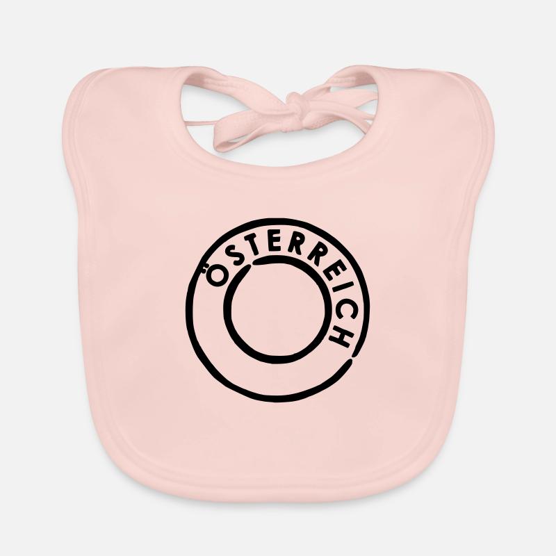 Österreich Poststempel Baby Bio-Lätzchen