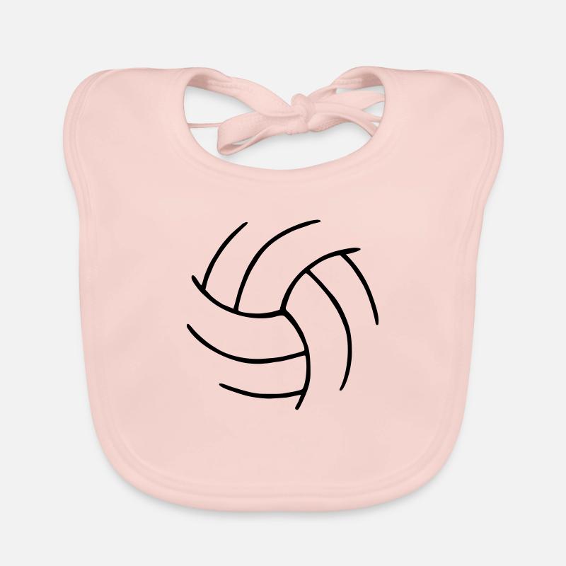Volley-ball, volley-ball de plage Bavoir bio Bébé