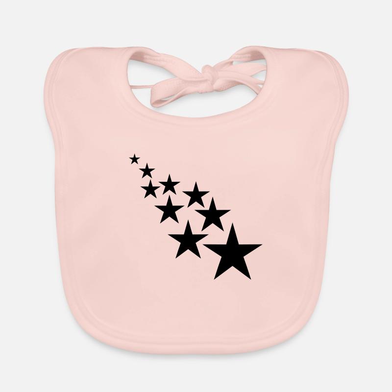 Sterne Baby Bio-Lätzchen