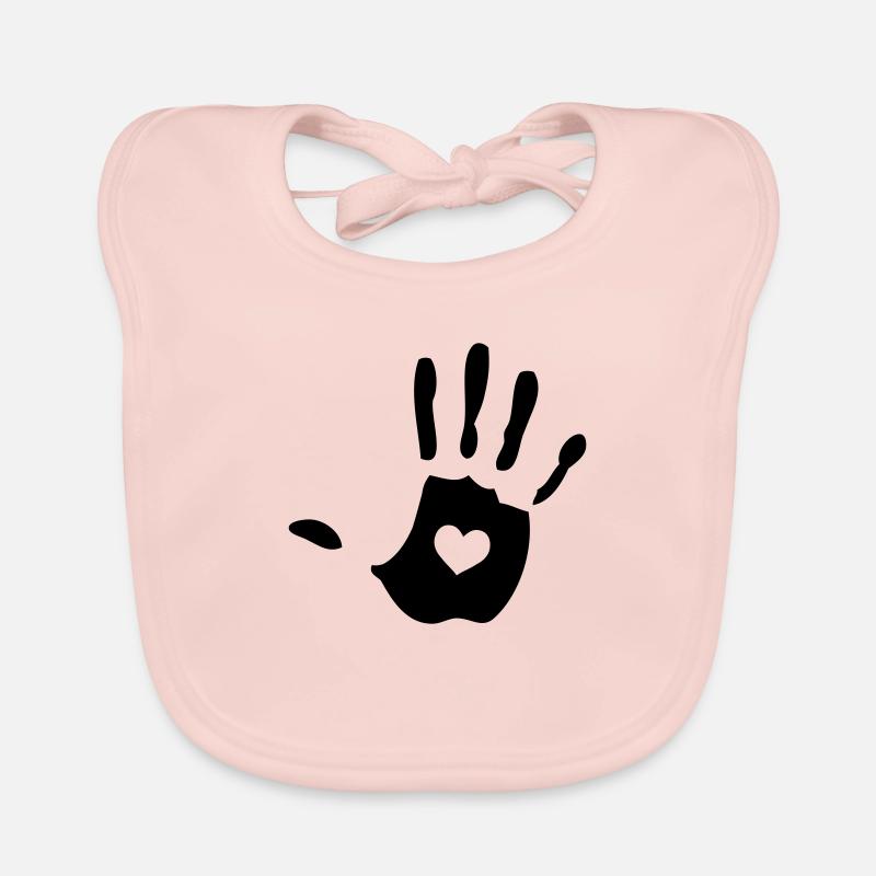 main Bavoir bio Bébé