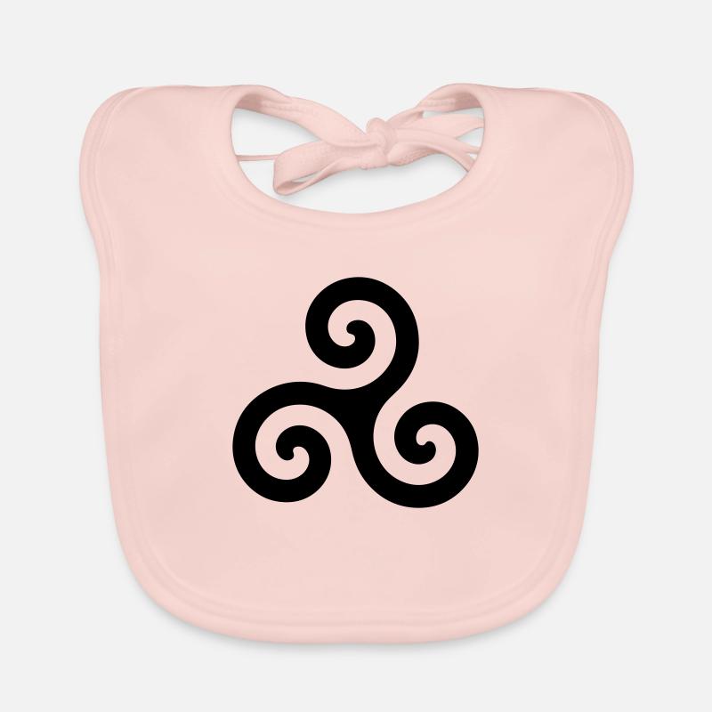 celtic symbol Baby Bio-Lätzchen
