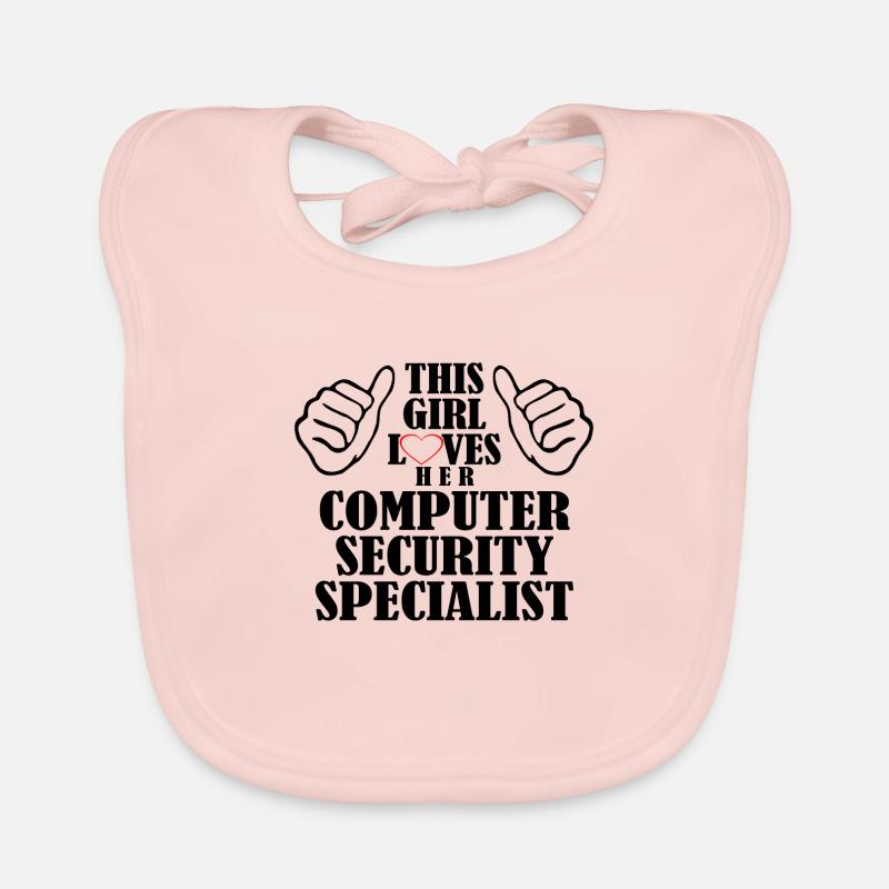 computer security specialist Baby Bio-Lätzchen