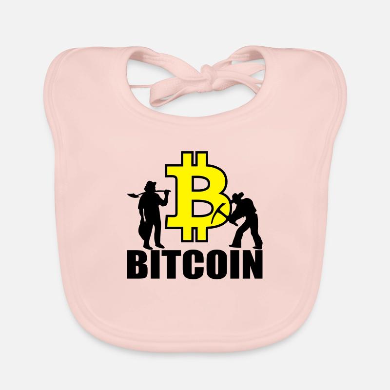 Bitcoin Satoshi Nakamoto Baby Bio-Lätzchen