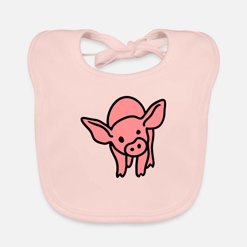 Ferkel 2 Baby Bio-Lätzchen