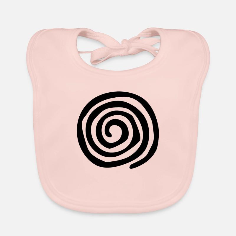 spiral Organic Baby Bibs