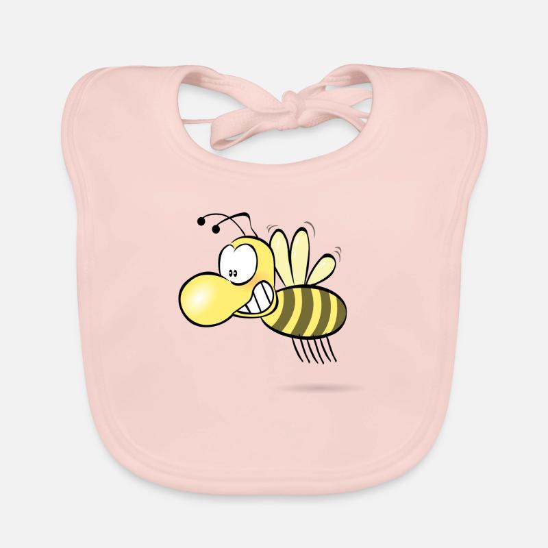 abeille drôle Bavoir bio Bébé