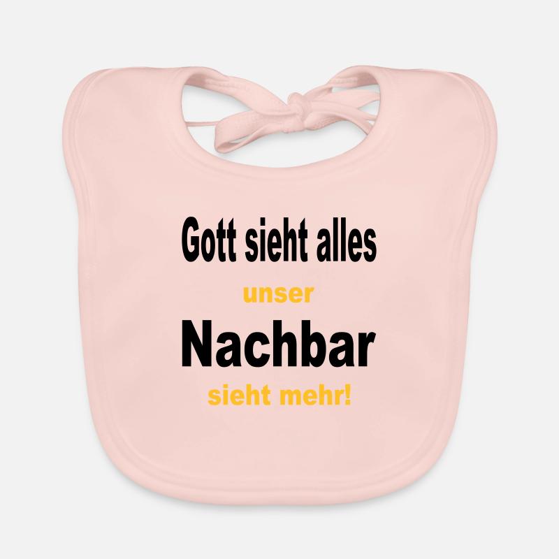 God sees everything Organic Baby Bibs