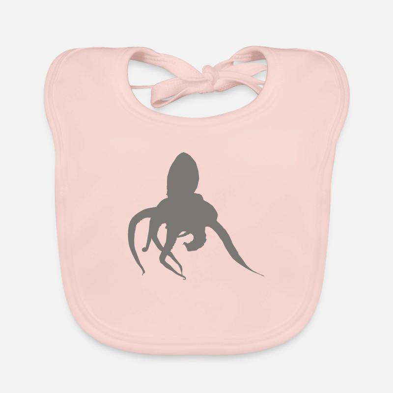 poulpe Bavoir bio Bébé