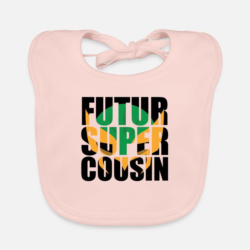futur super cousin Bavoir bio Bébé