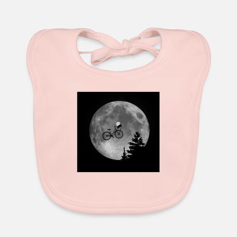 E.T. MauMauCat - Bavoir bio Bébé - rose