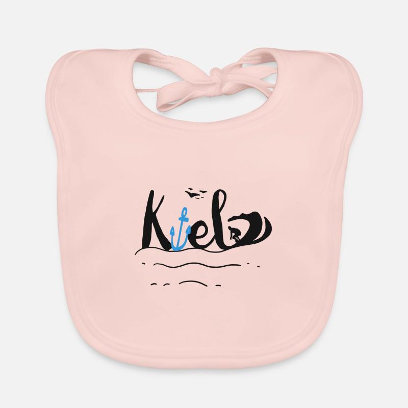 Surfeur de kiel Bavoir bio Bébé