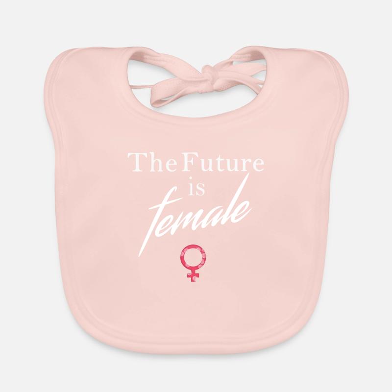 Female Future Organic Baby Bibs