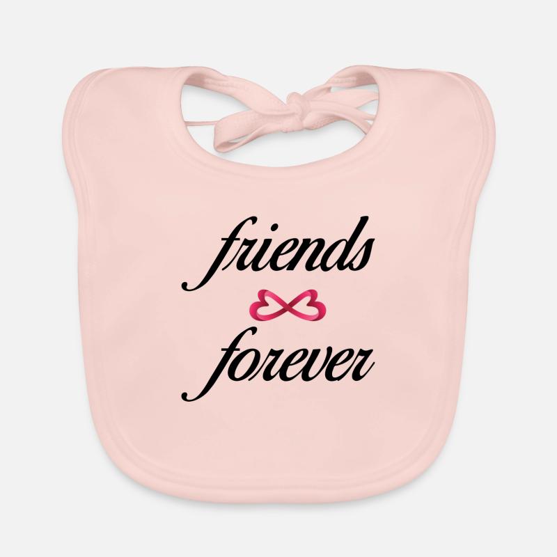 friends forever Organic Baby Bibs