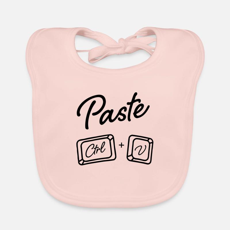 Parent and Child Outfit Paste Ctrl + V Insert Organic Baby Bibs