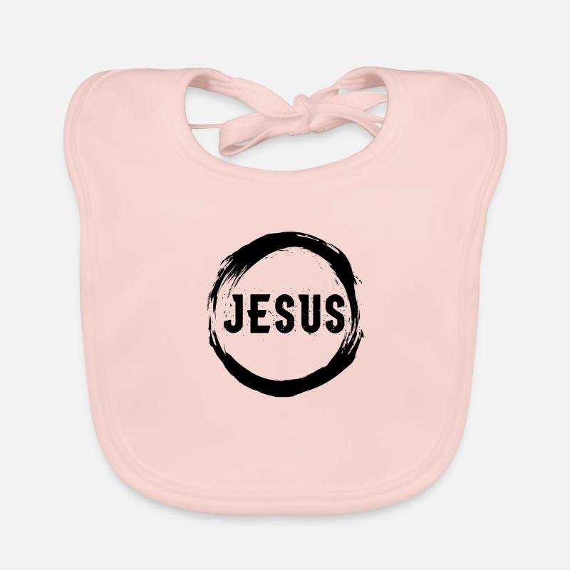 jesus Organic Baby Bibs