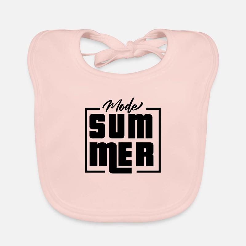 SUMMER MODE Organic Baby Bibs