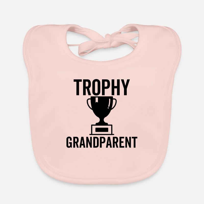 Trophäe Großeltern Baby Bio-Lätzchen