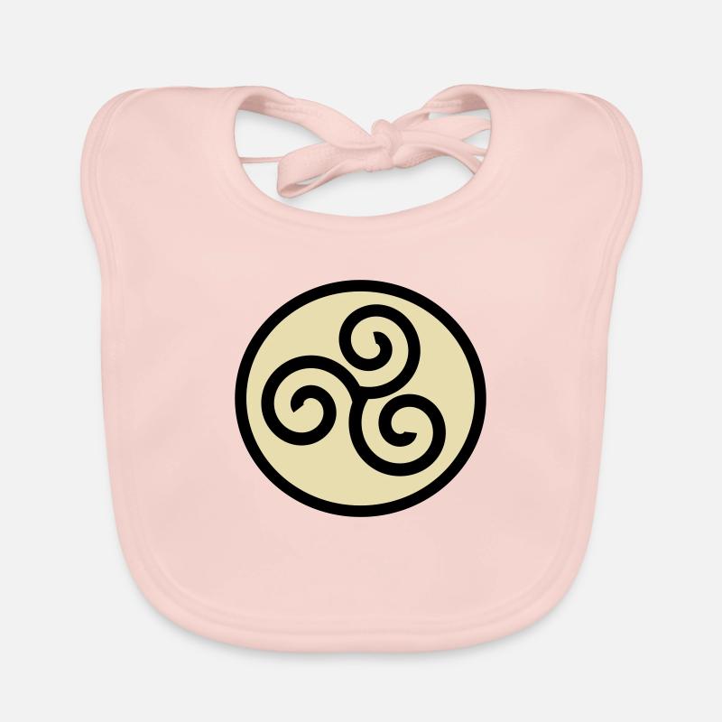 Wikinger Symbol Baby Bio-Lätzchen