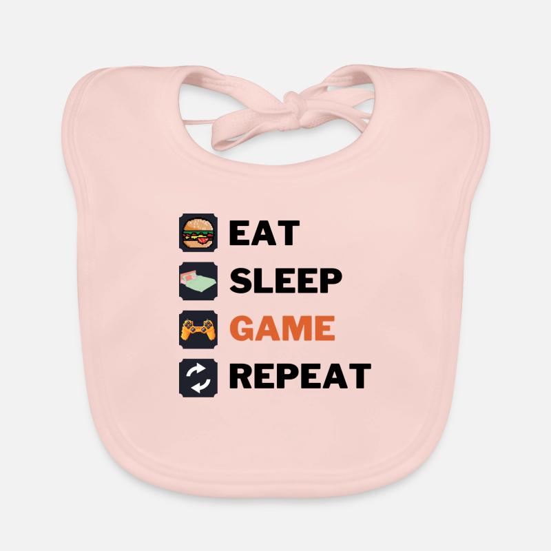 Game repeat Organic Baby Bibs