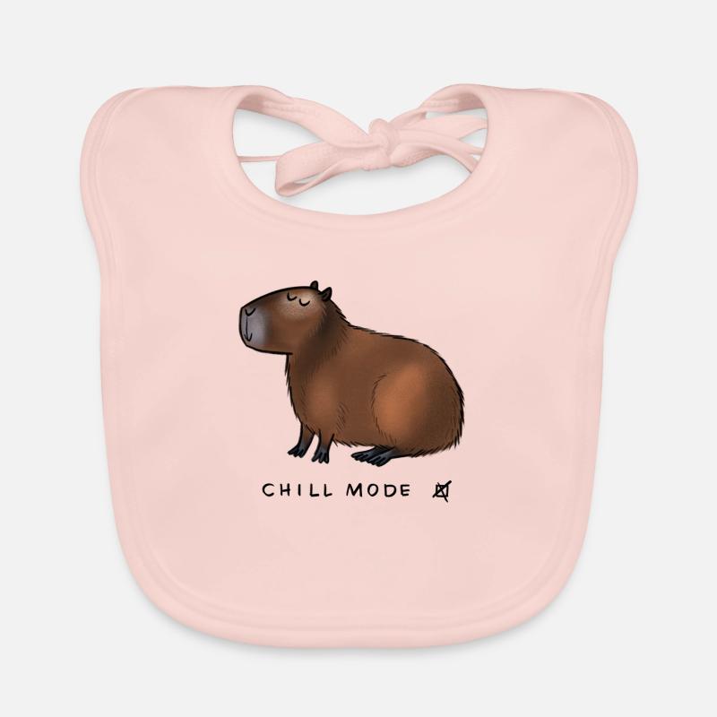 Mode de refroidissement Capybara Bavoir bio Bébé