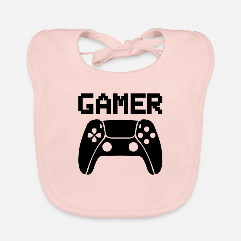 gamer controller Baby Bio-Lätzchen