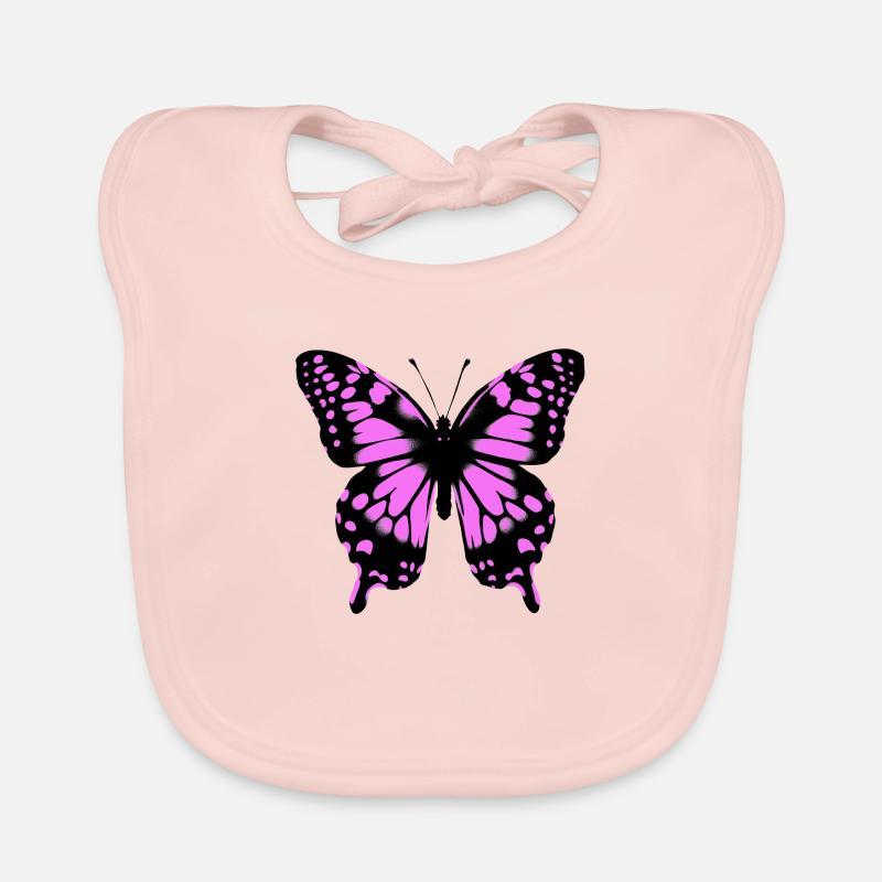 Schmetterling Baby Bio-Lätzchen
