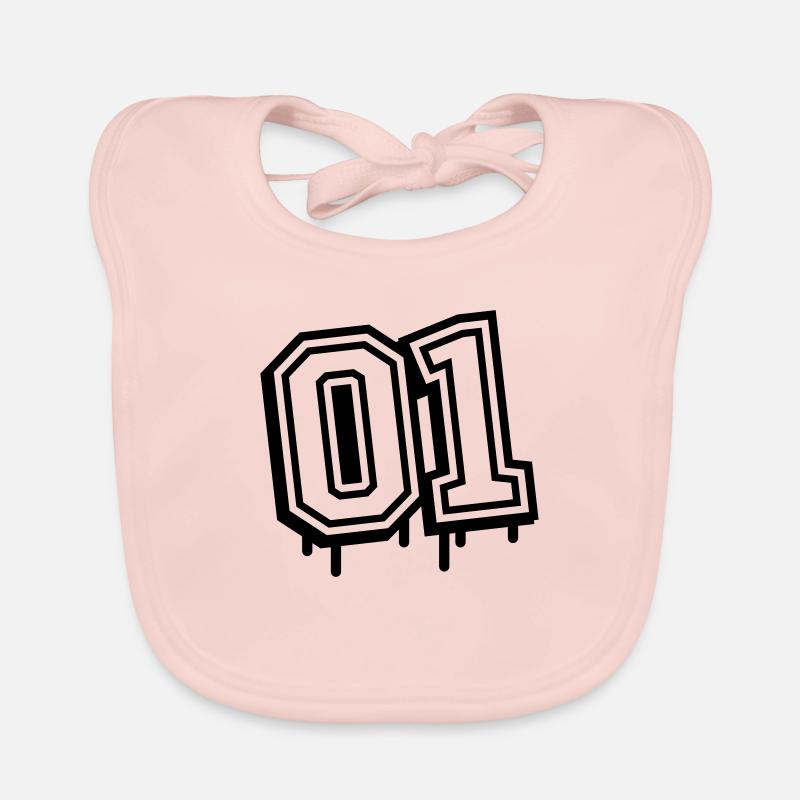 01 eins nummer Baby Bio-Lätzchen