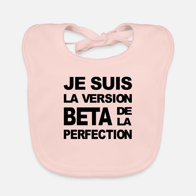 version beta perfection Bavoir bio Bébé