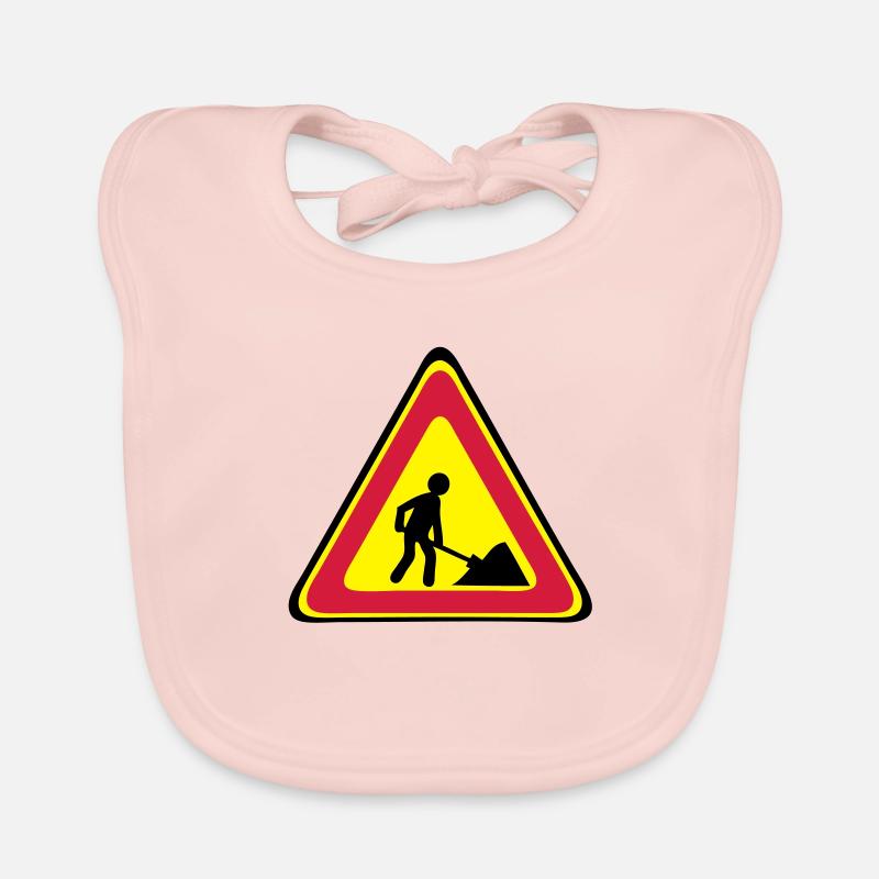 panel work man pelle1 Organic Baby Bibs