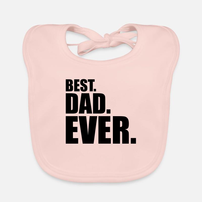 Best Dad Ever Bavoir bio Bébé