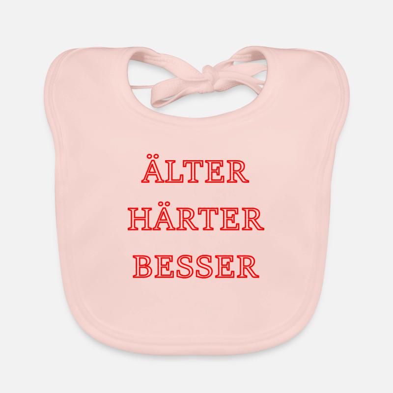 Typisch Mann, älter härter besser Baby Bio-Lätzchen