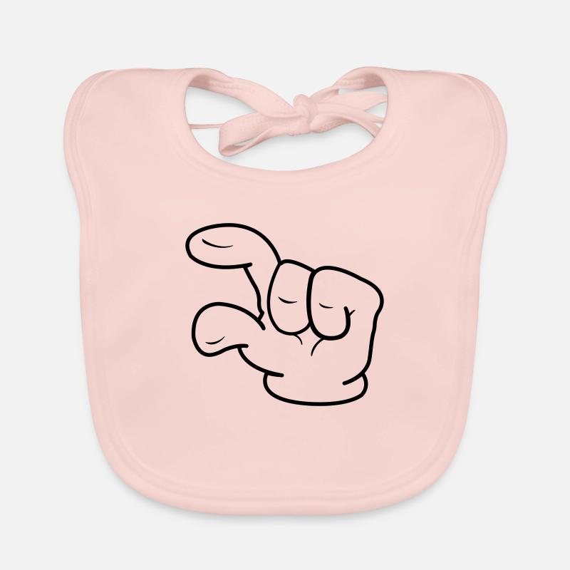 comic_hand_001 Baby Bio-Lätzchen