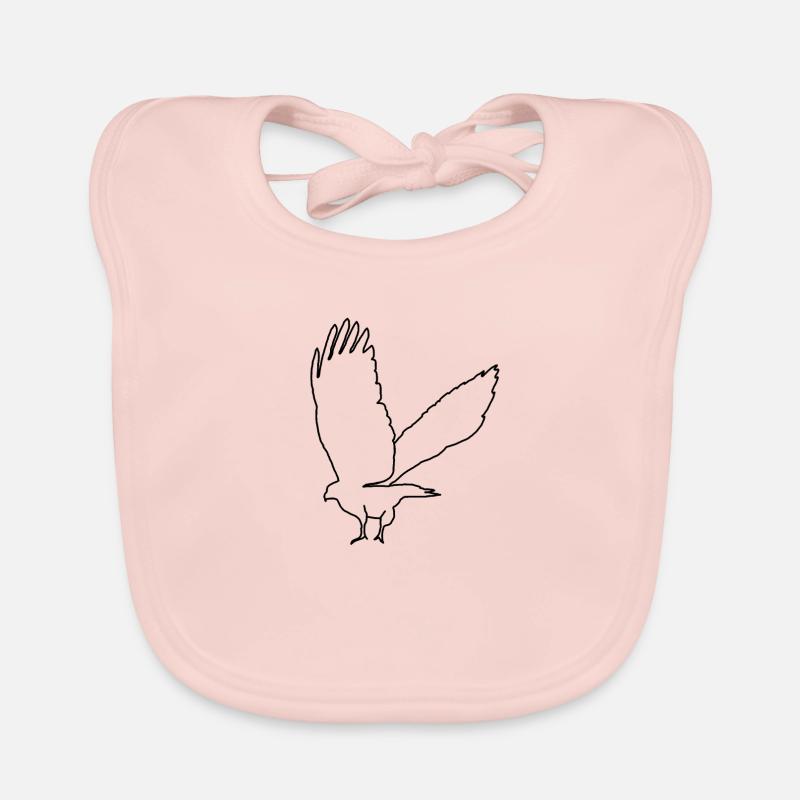 buzzard Organic Baby Bibs