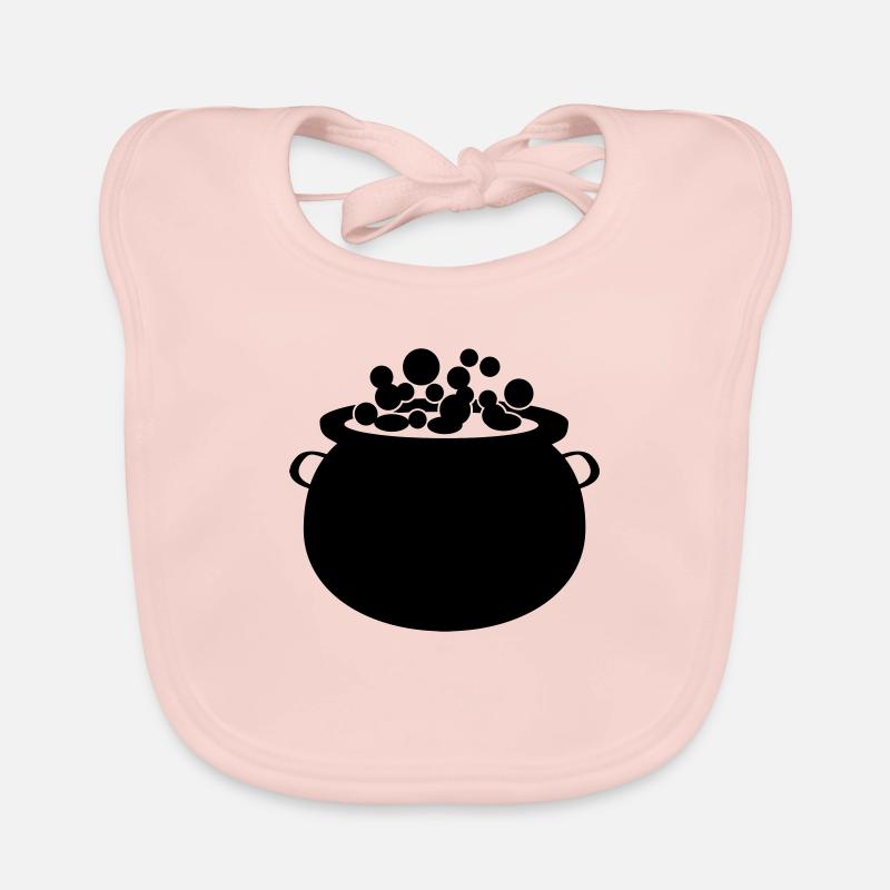 Chaudron de sorcières Bavoir bio Bébé