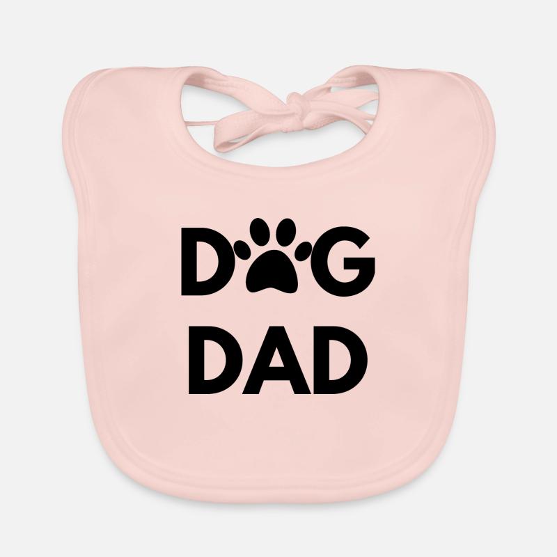 Dogdad - Bavoir bio Bébé - rose