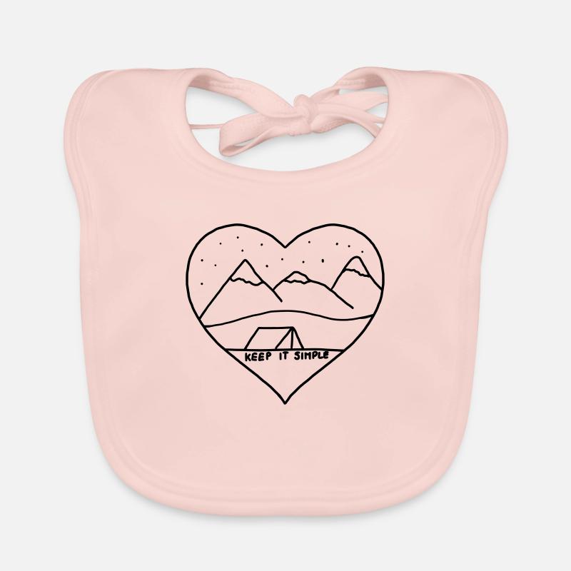 RESTEZ SIMPLE Bavoir bio Bébé