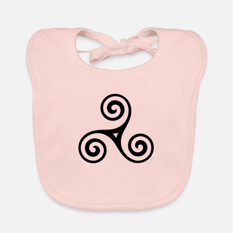 Celtic symbol Organic Baby Bibs