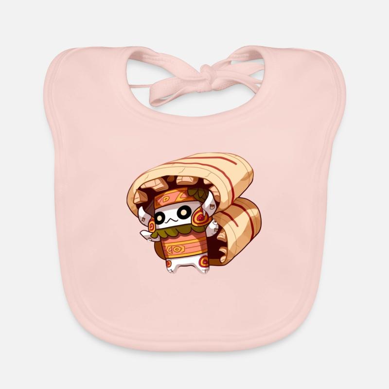 Comic Figure II Organic Baby Bibs