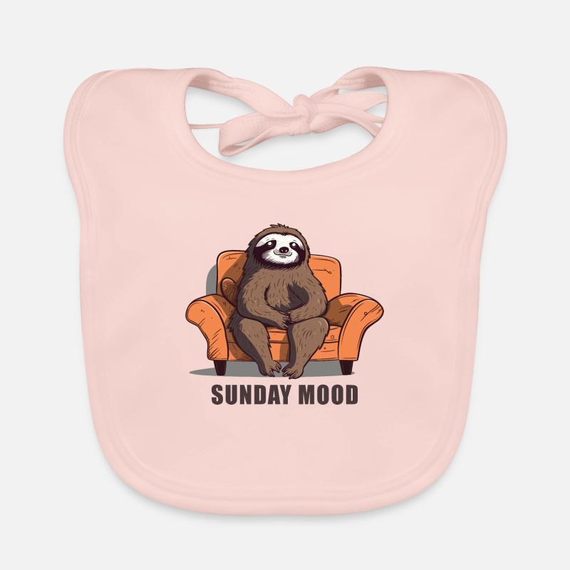 Ambiance du dimanche Bavoir bio Bébé