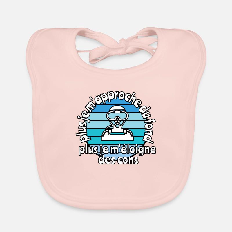 Plongée Bavoir bio Bébé