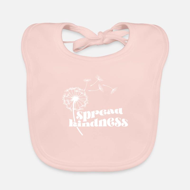 Spread kindness Organic Baby Bibs
