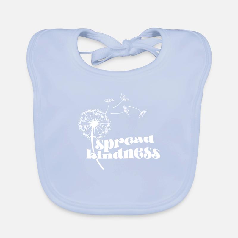 Spread kindness Organic Baby Bibs