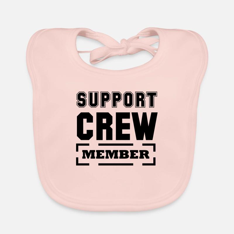 support crew member Baby Bio-Lätzchen
