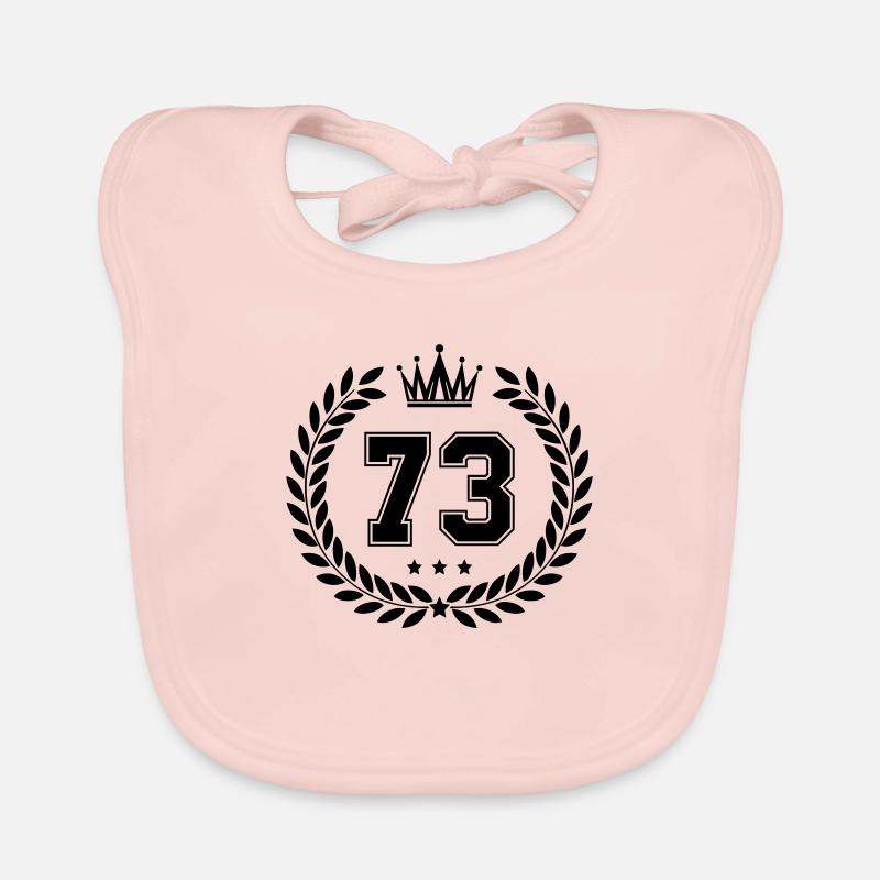 Wapenschild 73 Bio-slabbetje voor baby's