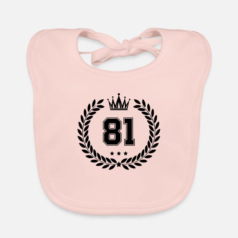 Wapenschild 81 Bio-slabbetje voor baby's