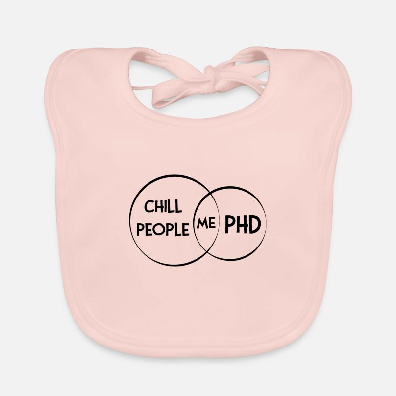 People me phd Student Gift Organic Baby Bibs