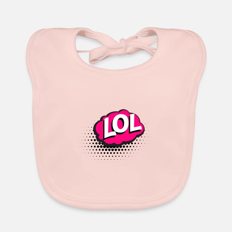 lol Geschenkidee Baby Bio-Lätzchen